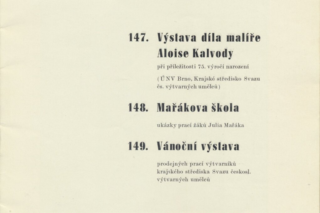 Malíř Alois Kalvoda, k&nbsp;75. výročí narození